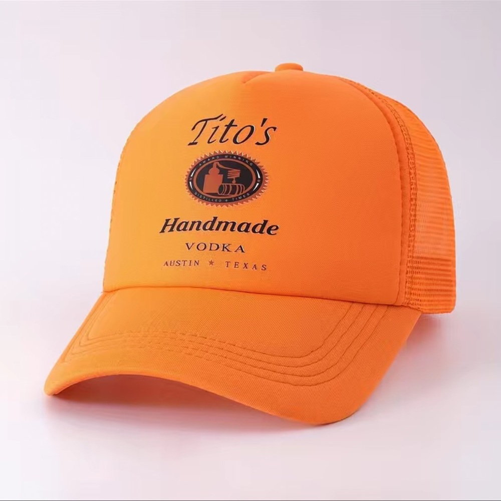 New! Unisex Tito’s Trucker hat.